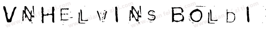 VnHelvIns BoldItalic字体转换